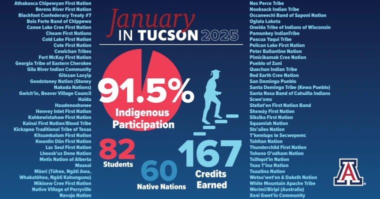 January in Tucson 2025 Numbers